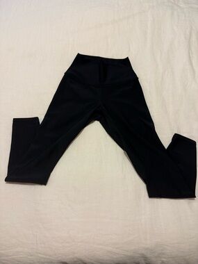 ALO Airlift 7/8 Black High-Rise Performance Leggings